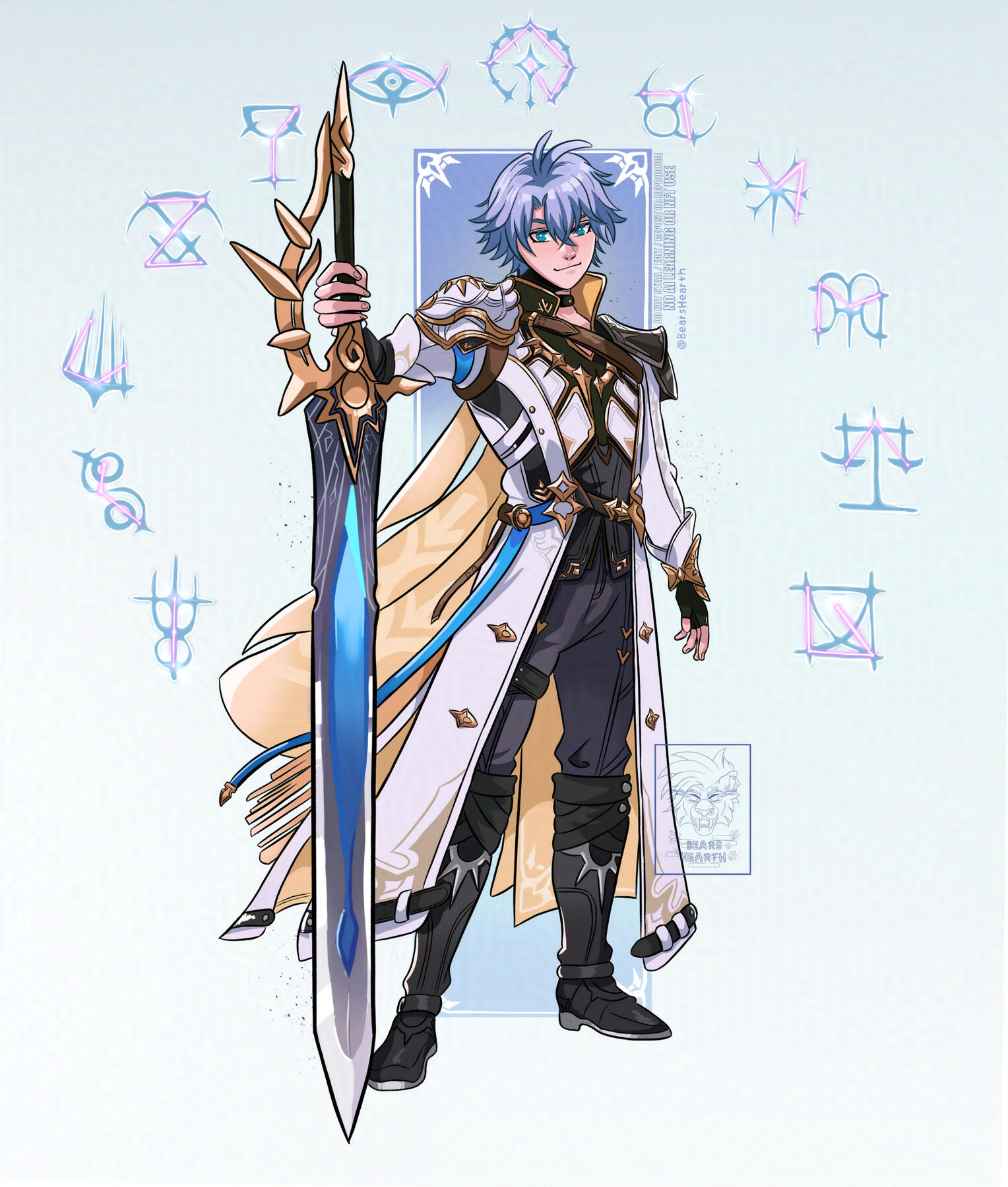 The Deliverer Fanart of Phainon from &quot;Honkai Star Rail&quot; (2025) - digital